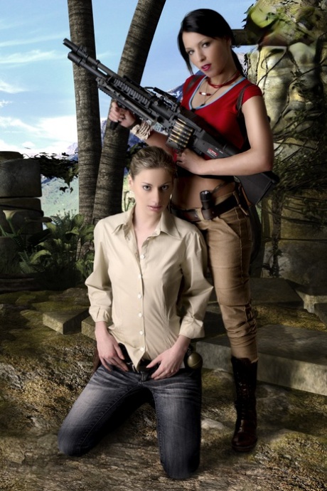 cosplay lesbien érotique de haute qualité photo