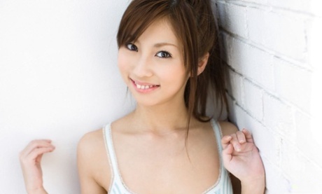 schattige Japanse behoorlijk volwassen foto