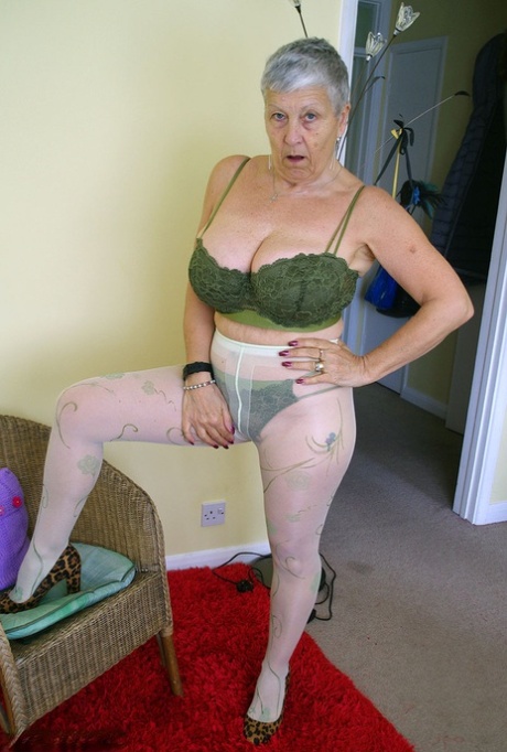 granny pantyhose hot xxx image