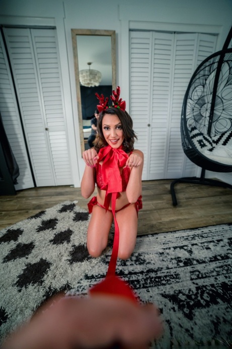 kerstlingerie volwassen pornografisch foto