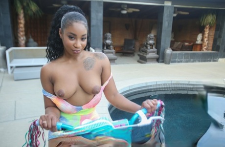 ebony pool naked archive