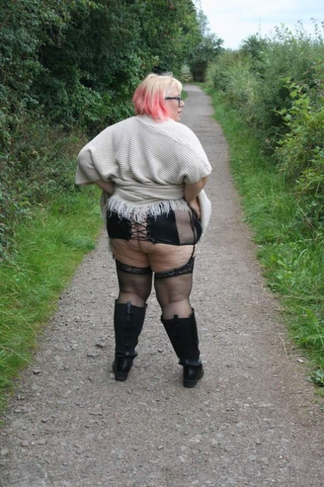fette Frau Leder nacktheit heiße galerie
