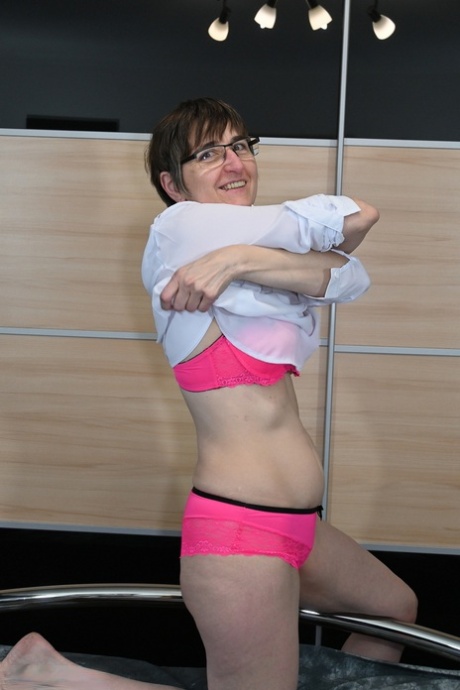 lingeri med kort hår bedste flot Foto
