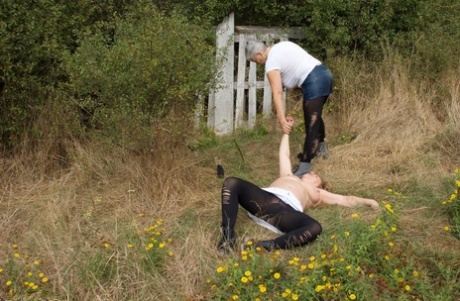 granny pantyhose hot naked picture