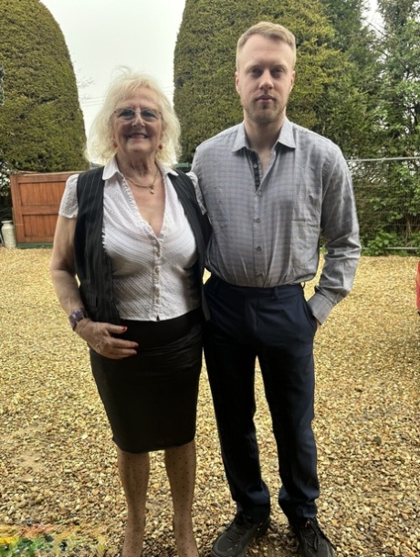 granny seduces boy art porn images