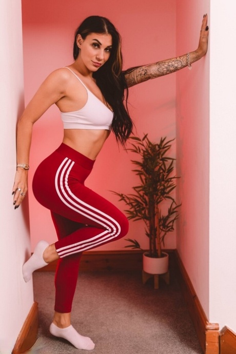leggings da palestra caldo nudo foto