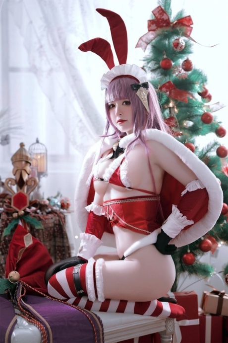 christmas lingerie beautiful nude pic