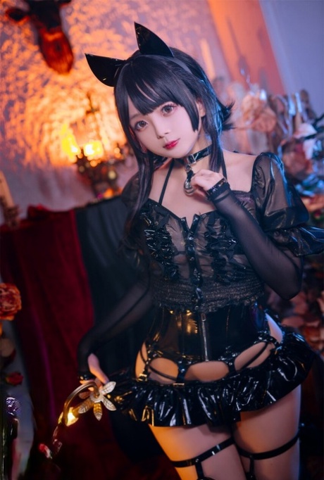 lencería de cosplay desnudo perfecto foto
