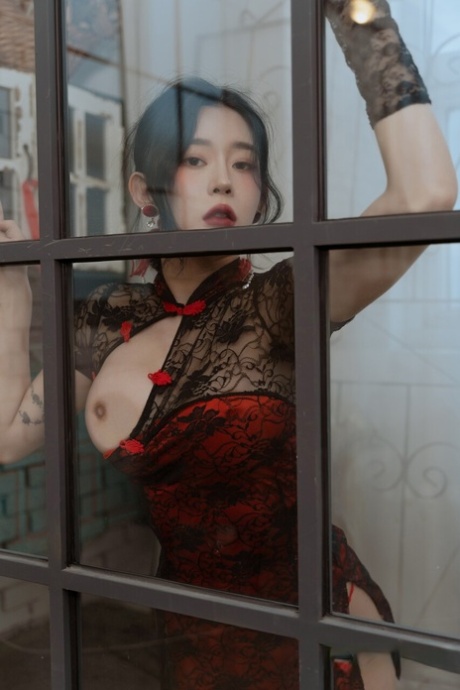 asiatisk solo eksklusiv hete foto