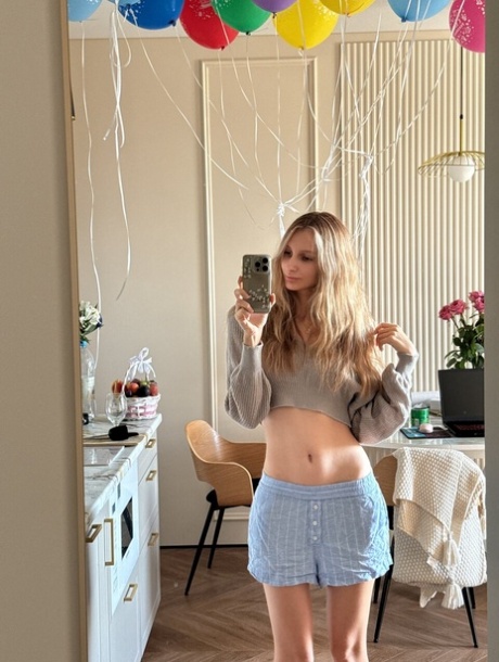 teenagerské selfie krásné akty obr