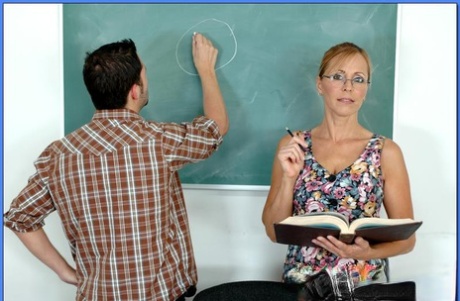 mature teacher art porn image