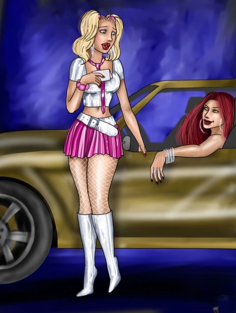 caricatura de transexual xxx bonita foto
