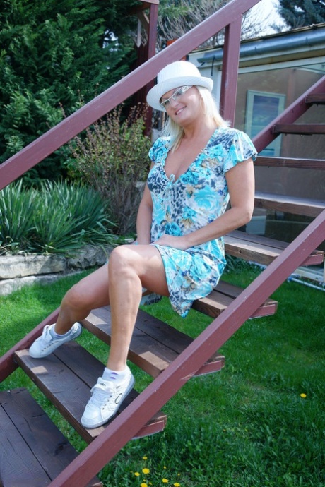 lunettes blondes exclusif chaud galerie