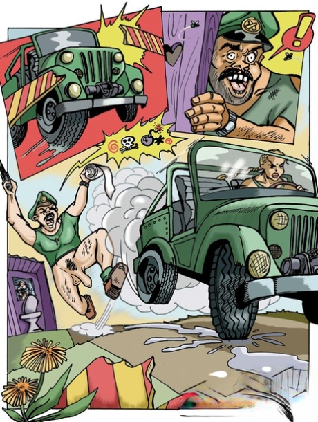 Transen-Cartoon kunst schöne bilder