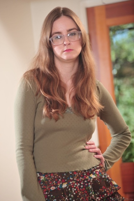 redhead glasses beautiful xxx picture
