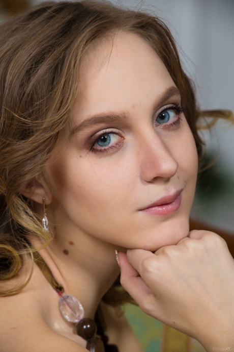 viso carino parte superiore sexy archivio