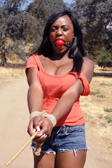 ebony bondage beautiful image