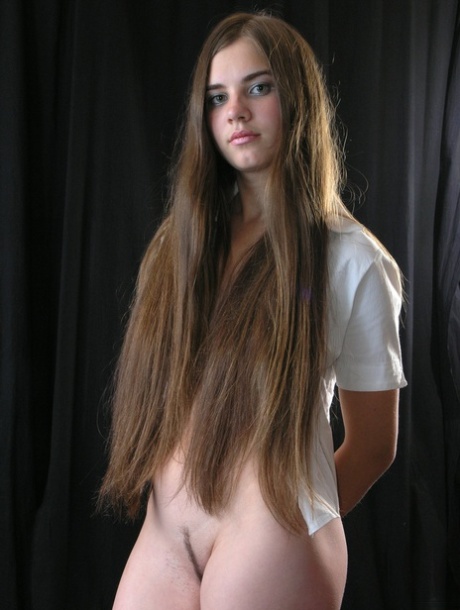 brunette blue eyes perfect picture