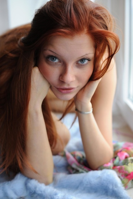 sexy roodharige hd-kunst galerij
