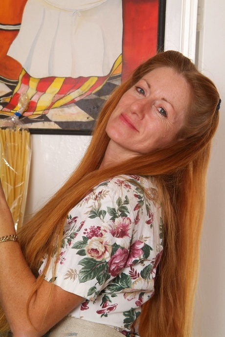 mature redhead art nude archive