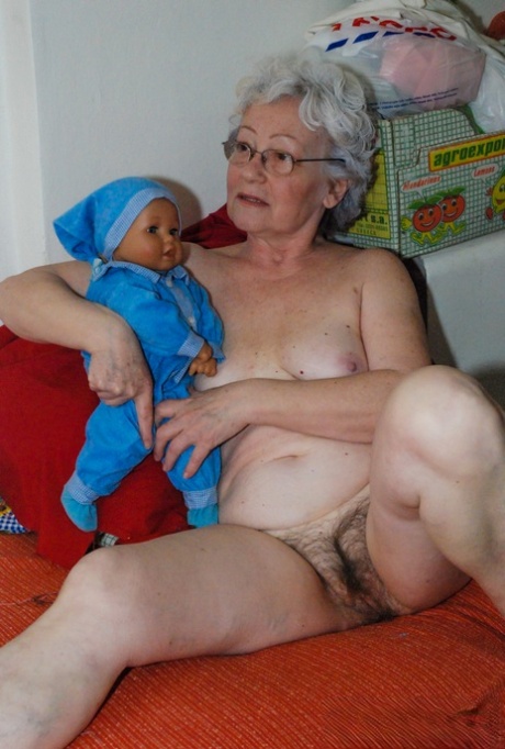 old hairy granny adult image