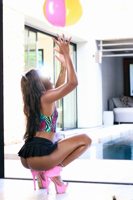 ebony pool pornographic archive