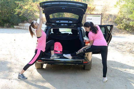 lesbian yoga pants hd archive