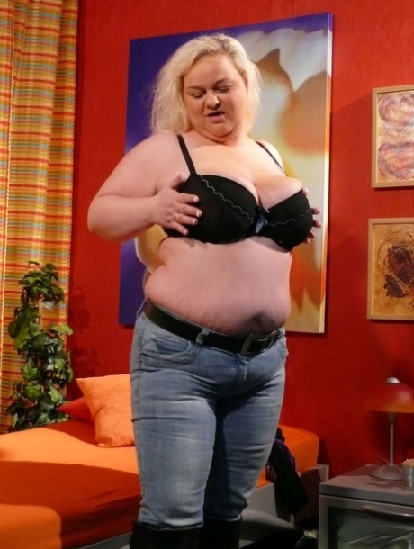 chubby jeans naked image