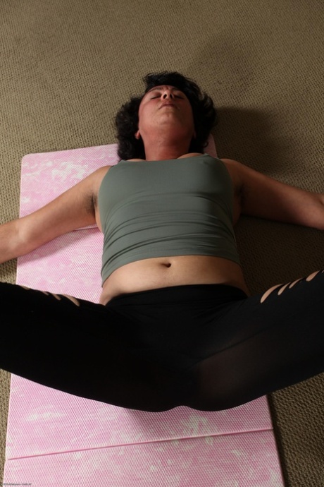 yogabroek gespreid erotische seks foto's
