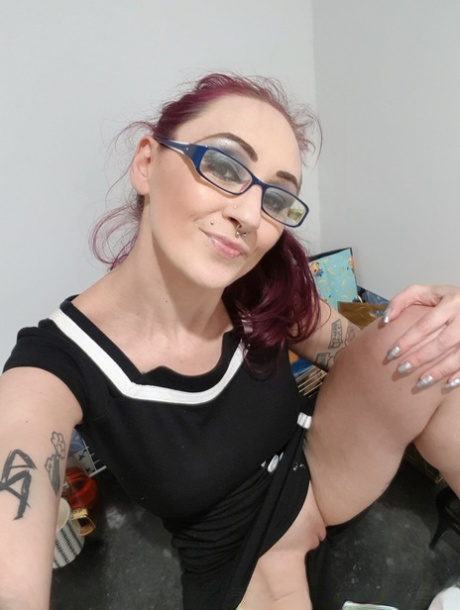 tattooed redhead porn image