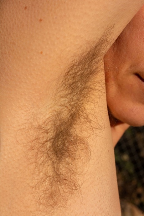 hairy armpits beautiful naked photo