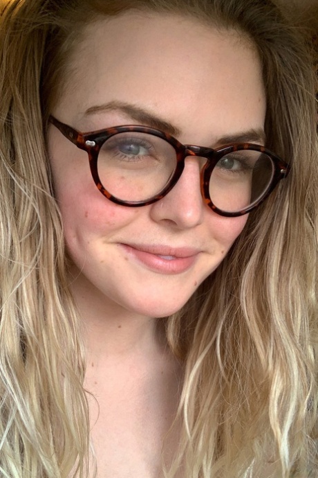 blonde briller vakker erotisk arkiv