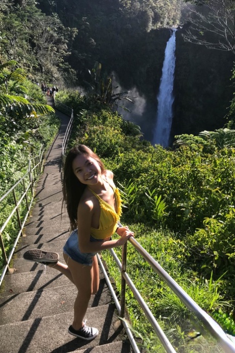 asiatisk flickvän perfekt het foto