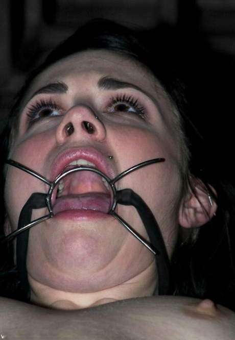 brunette bdsm pornographic photos