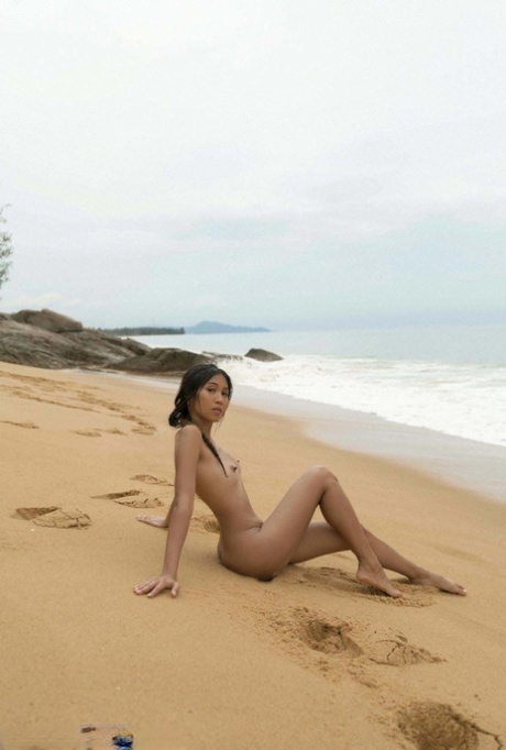 asiatisk strand eksklusiv kunst arkiv