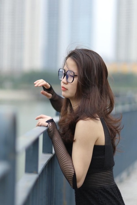 asiatiske briller vakker topp foton