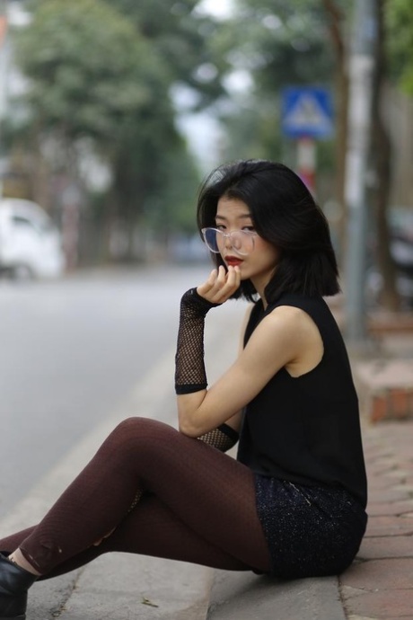 asian glasses beautiful xxx archive