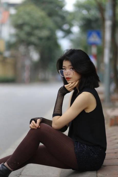 asiatiska glasögon gratis topp foto