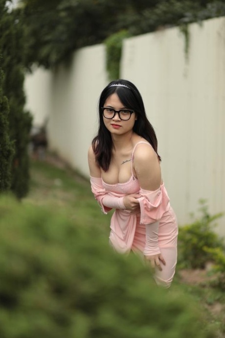 asian glasses hot xxx photos