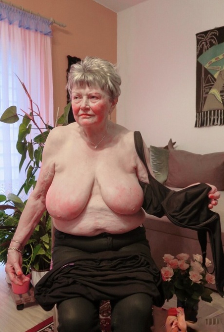 babcia obwisłe cycki ekskluzywny hd zdjęcie