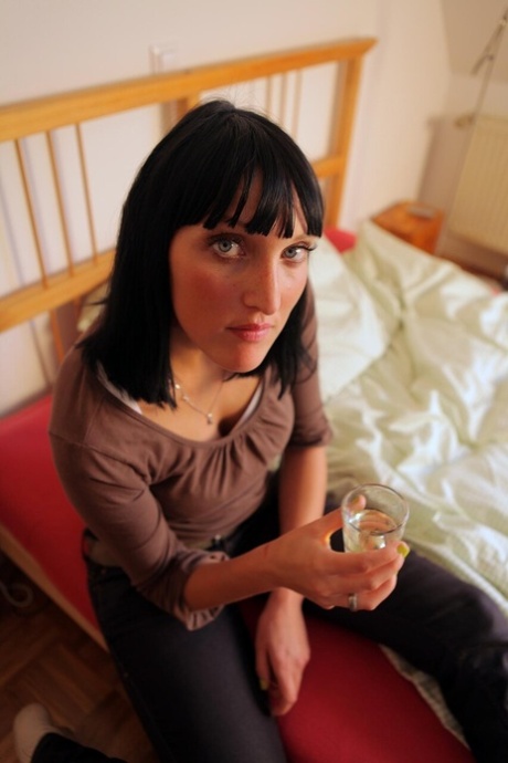 Ebenholz-Fußjob nacktheit freie fotos