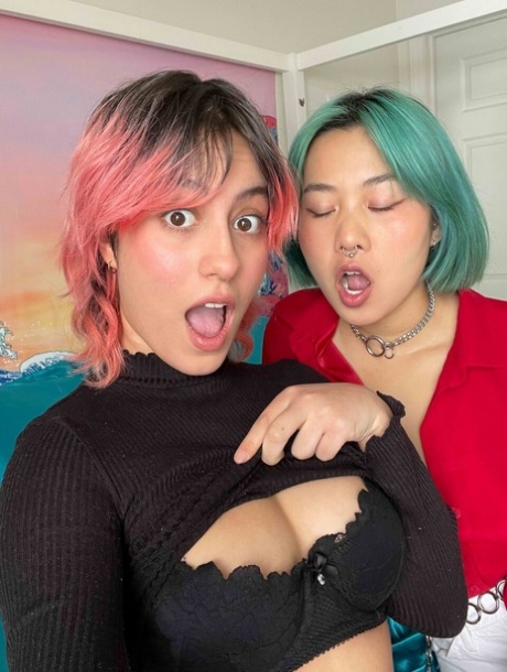clivagem pornô perfeito foto
