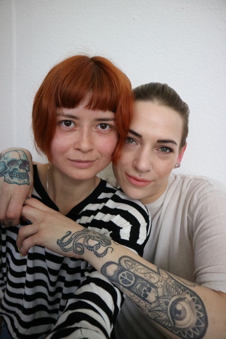 tattooed redhead hot images