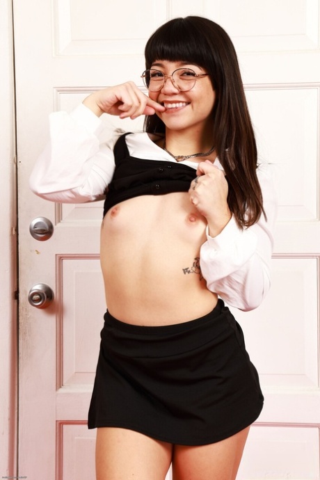 asian undressing nude pic