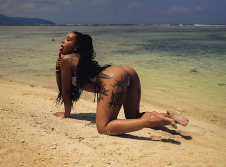 playa asiática bastante alta calidad galería