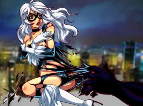 Black Cat pretty model img